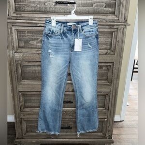 Vervet Cropped Flare Jeans Size 28